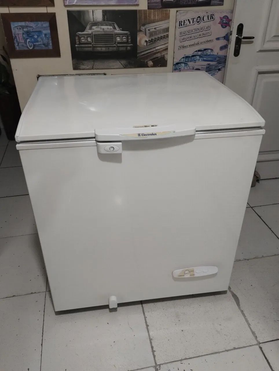 Freezer horizontal Electrolux 210L entrego ler anúncio 