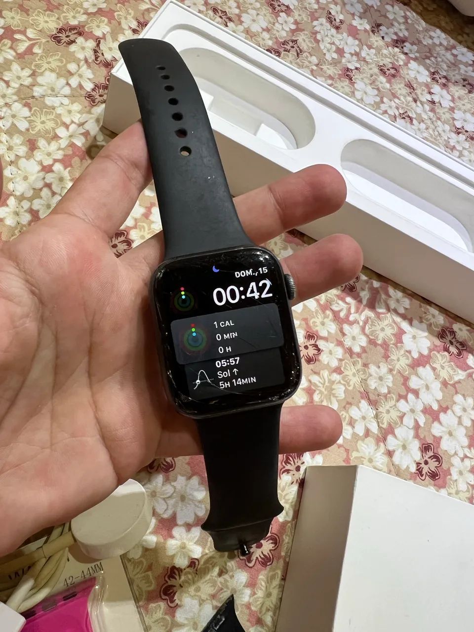 Apple Watch Series 5 44mm Preto - Foto 5