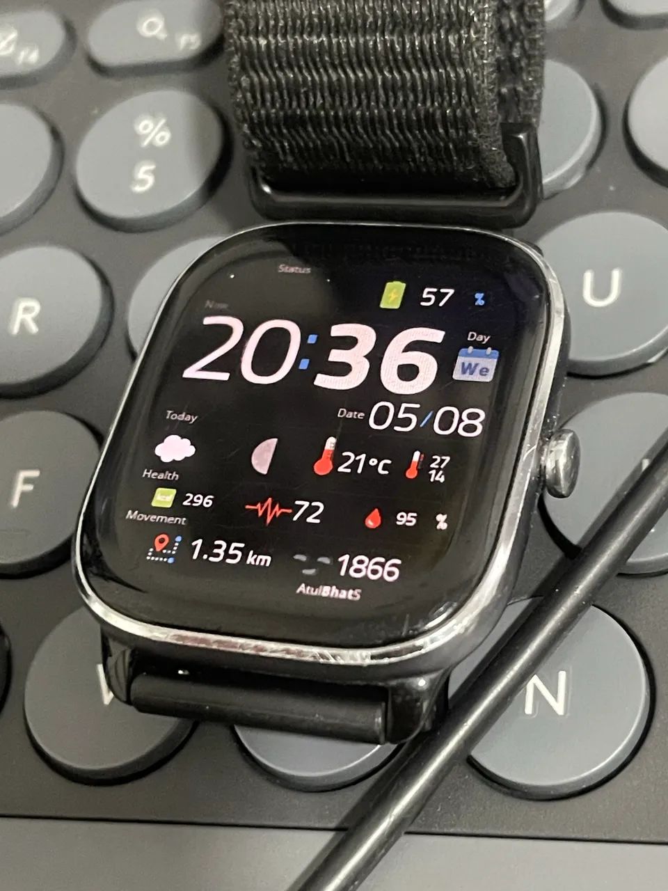 Amazfit GTS 4 Mini com GPS, Alexa e tela AMOLED - Foto 5