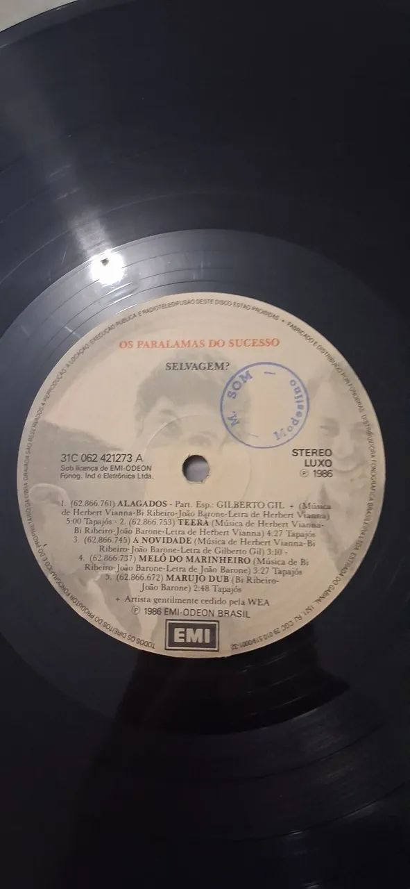 Lp os paralamas do sucesso "selvagem" usado  - Foto 5