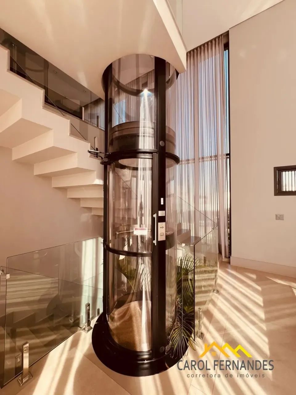 Casa no Condomínio Alphaville com 4 suítes, escritório, elevador e academia - Foto 4