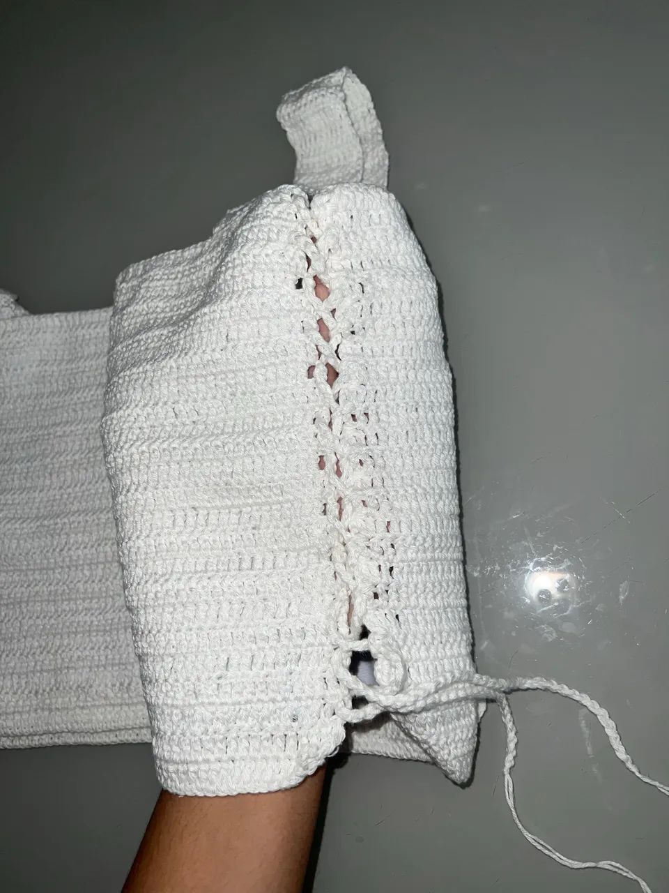 Cropped de Crochê  - Foto 5