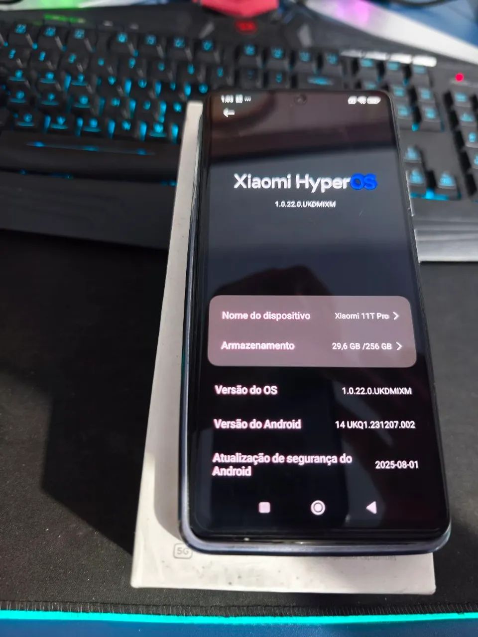 Vendo xiaomi mi 11t pro 5g 256 GB 12 GB de ram  - Foto 5