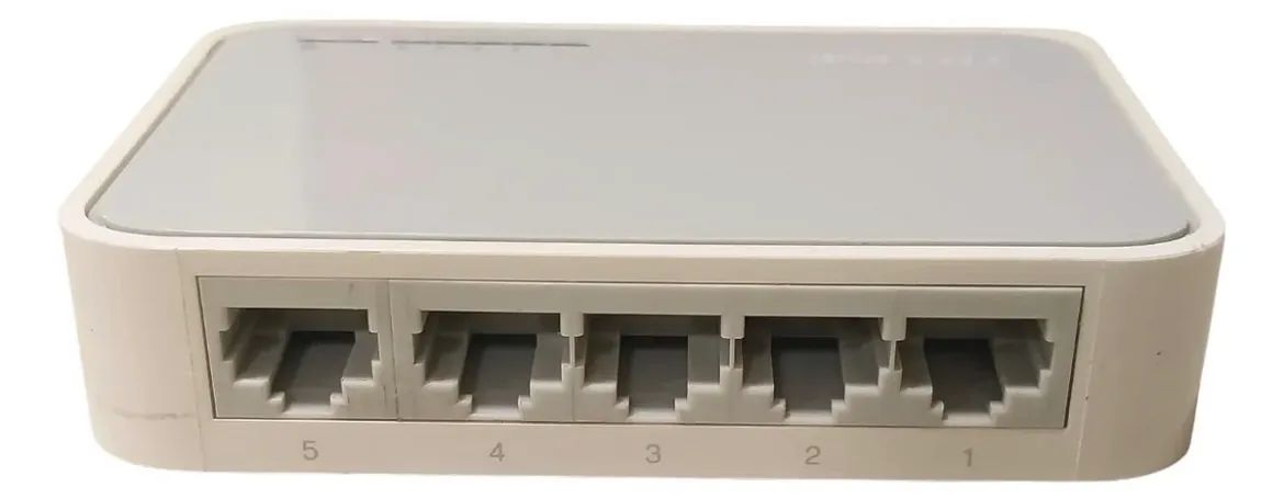 Switch de mesa de 5 Portas 10/100Mbps - Foto 3
