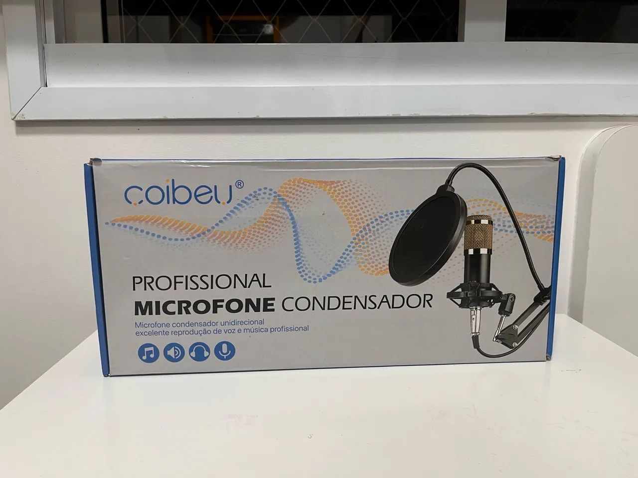 kit microfone condesador BM800