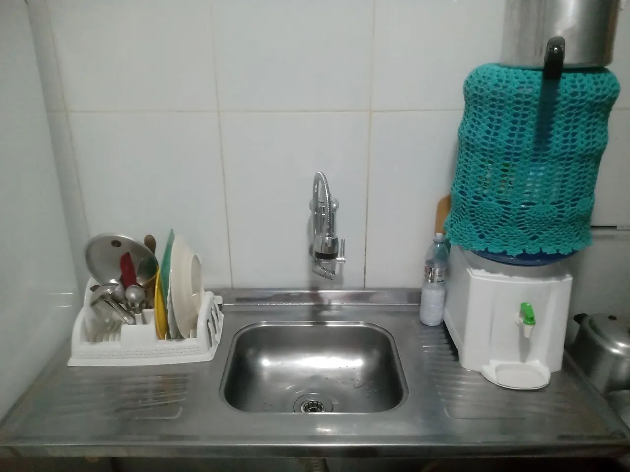 Pia inox 1, 20 metros.200 reais 