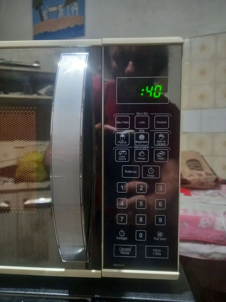 Microondas porta espelhada  - Foto 2