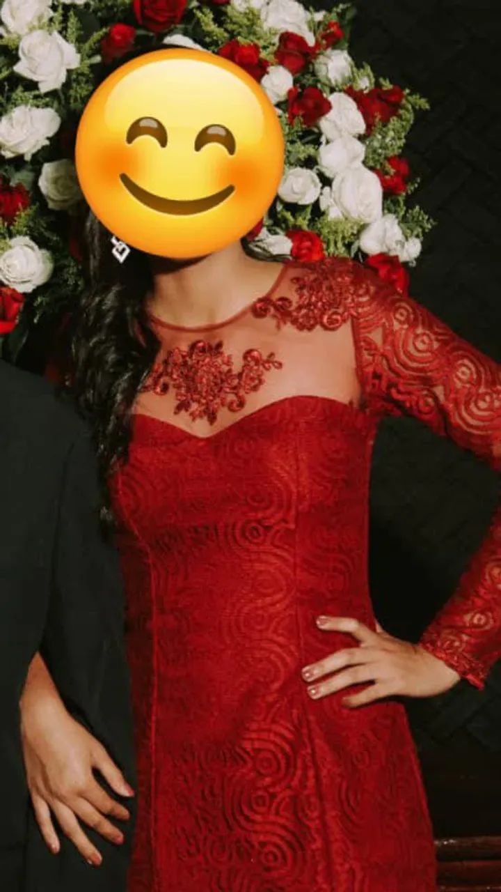 Vendo vestido de formatura/festa vermelho  - Foto 2