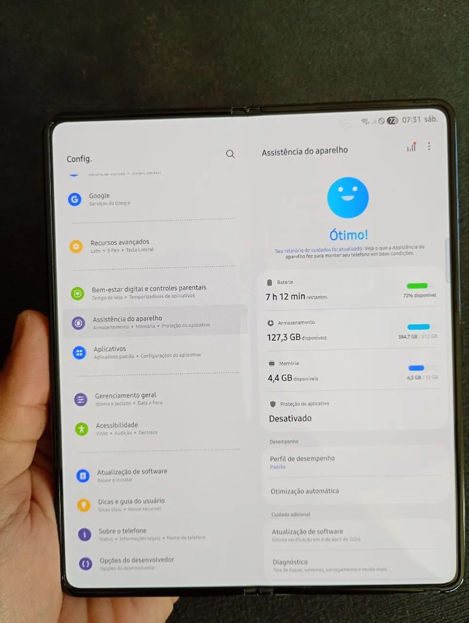 Galaxy Z Fold5 512GB - Foto 2