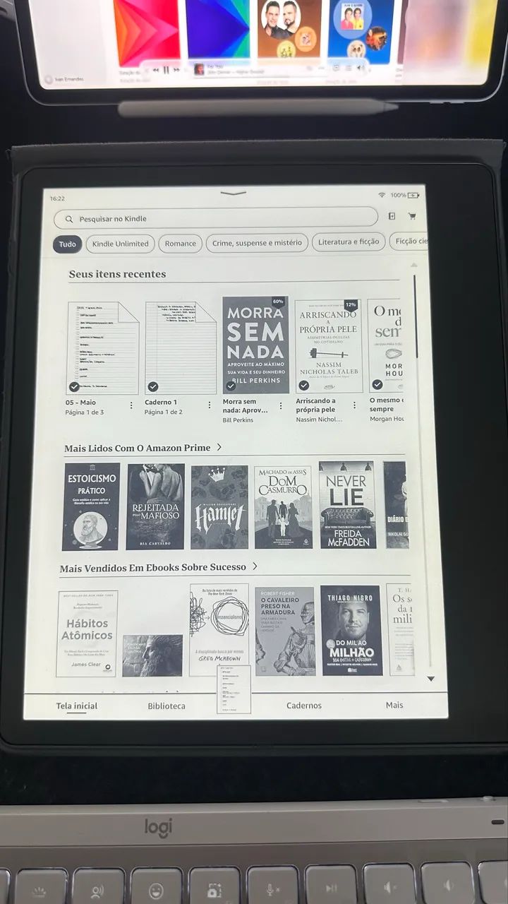 Kindle Scribe (16GB) 2022 + Capa Amazon - Tablets e E-Readers