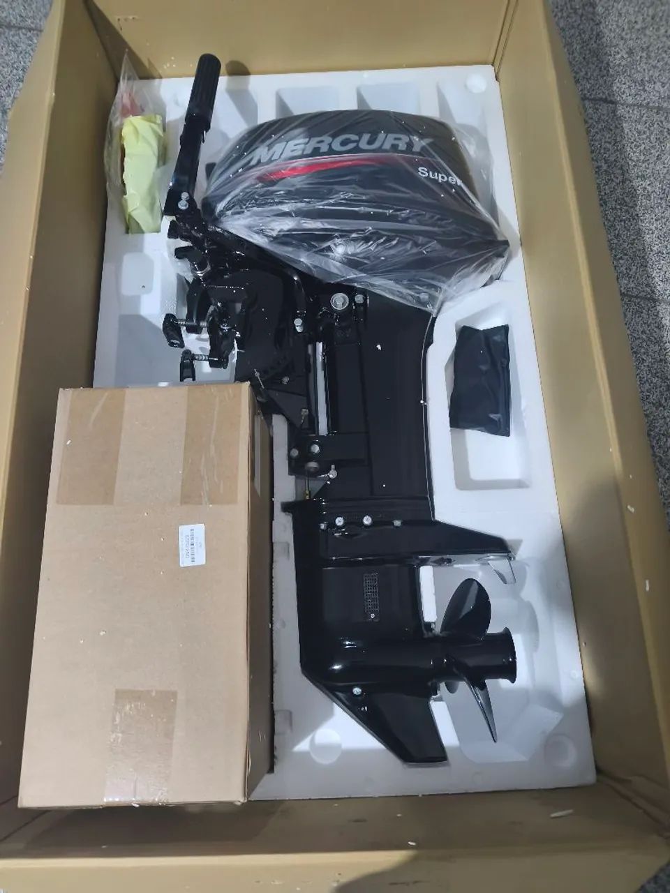 Motor de Popa 15 HP Mercury Super zero 2026