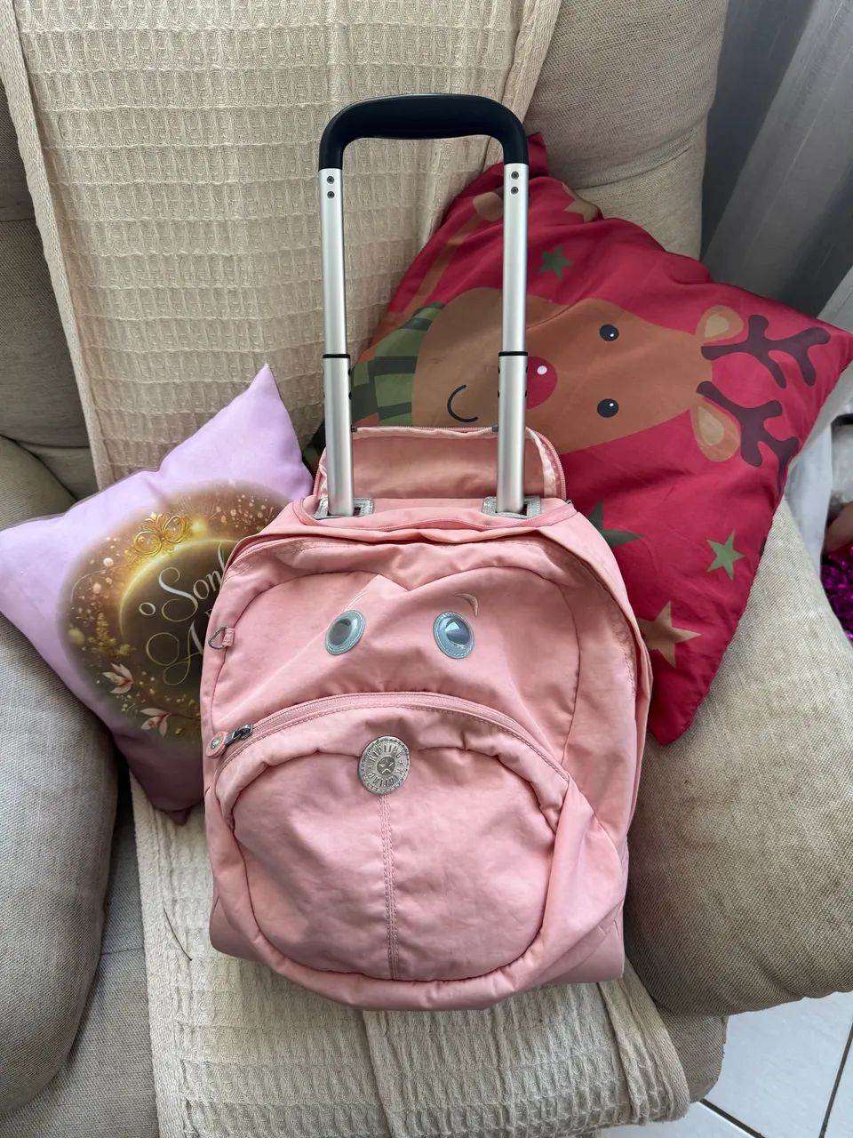 Mochila Kipling Nusi Rosa - Foto 2