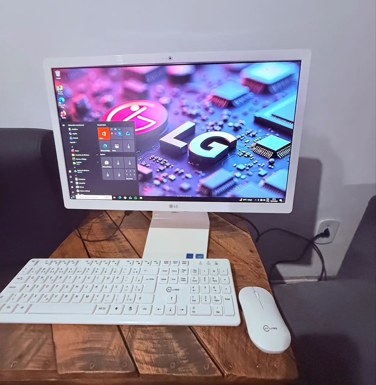 Promoção All in one com 8 GB de memória RAM tela de 22 polegadas full hd - Foto 3