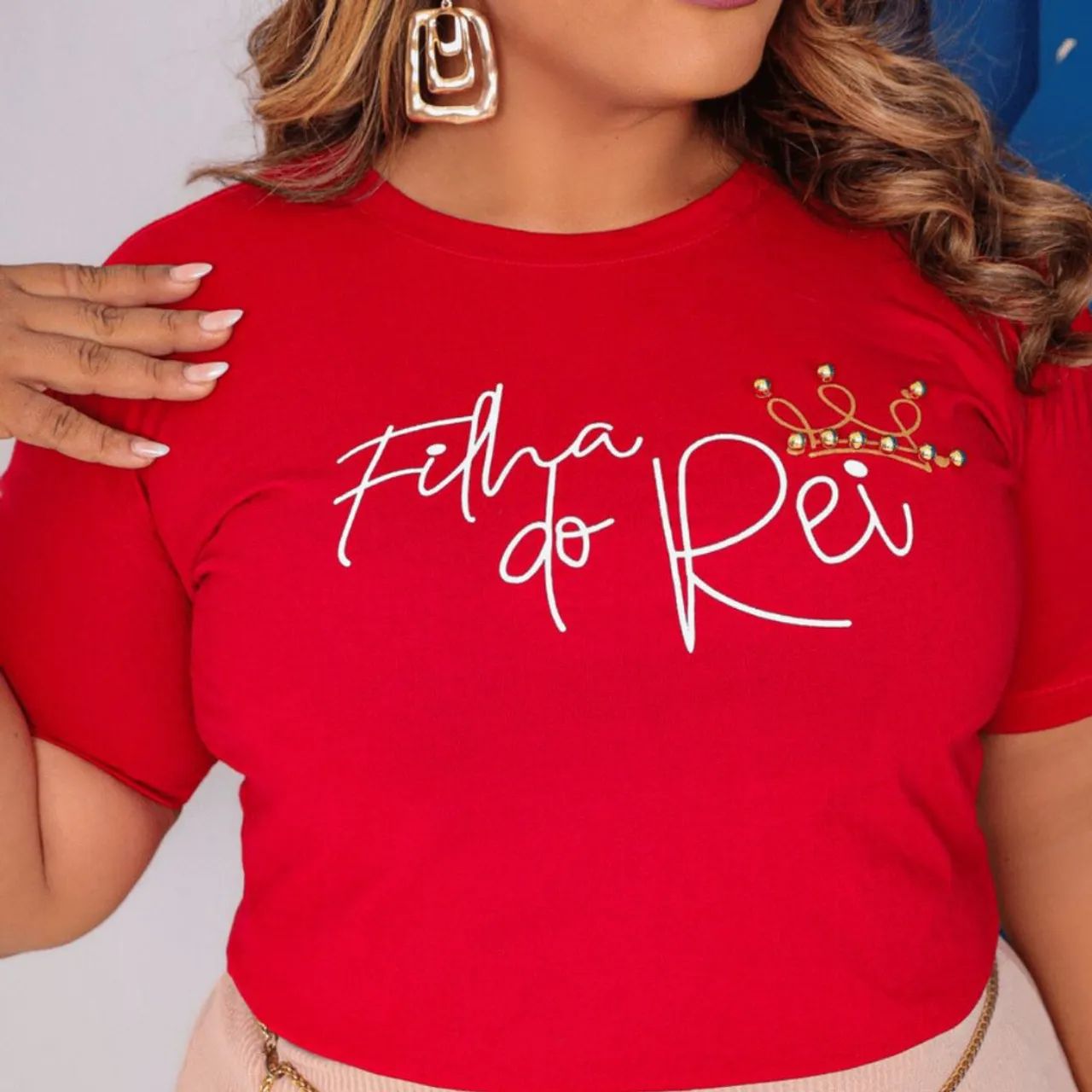 Blusa t-shirt plus size 