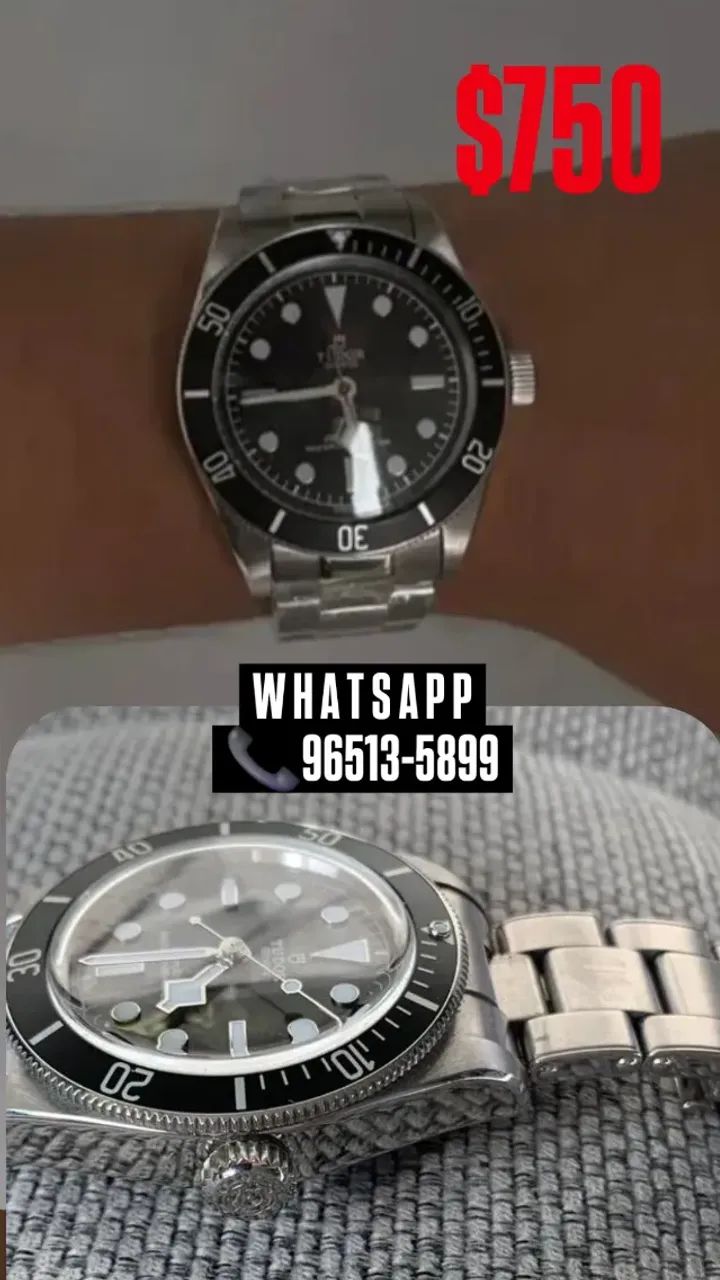 Relógio TUDOR AUTOMÁTICO  - MODELO BLACK BAY  - ENTREGAMOS 