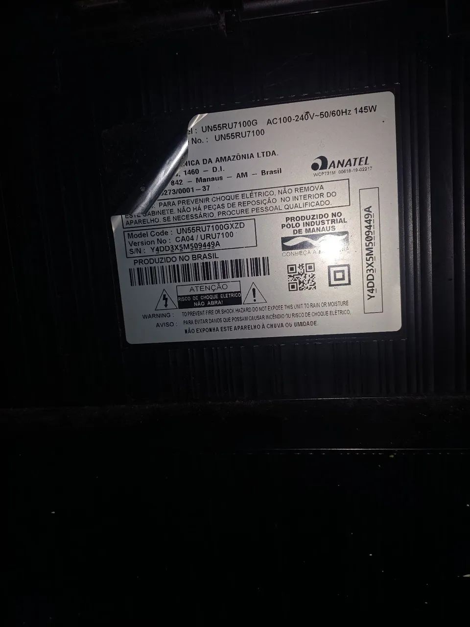 TV smart 55 polegada Samsung 