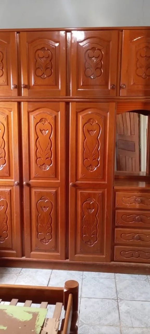 Guarda Roupa Madeira Bruta