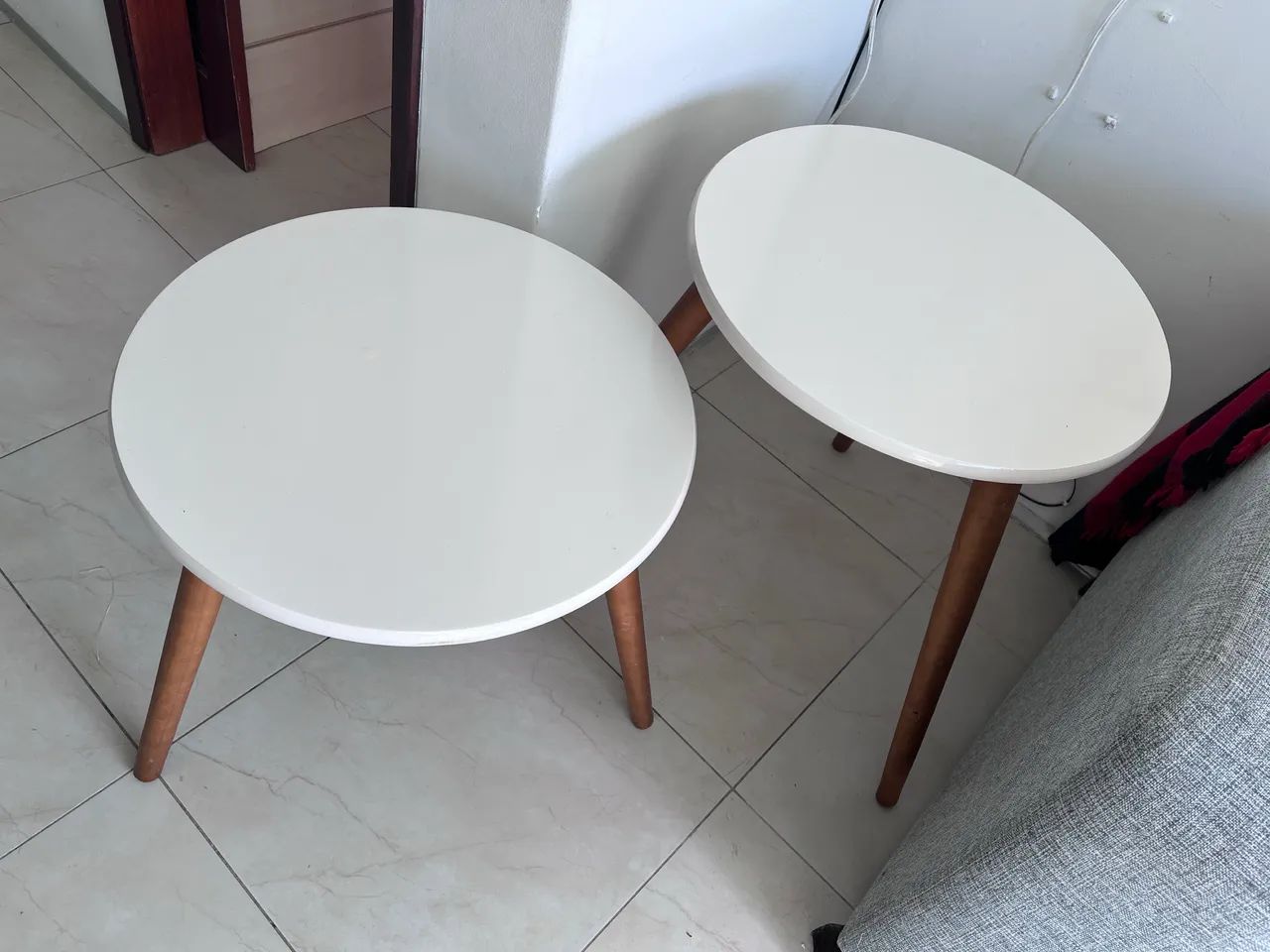 Conjunto de mesa lateral - Foto 3
