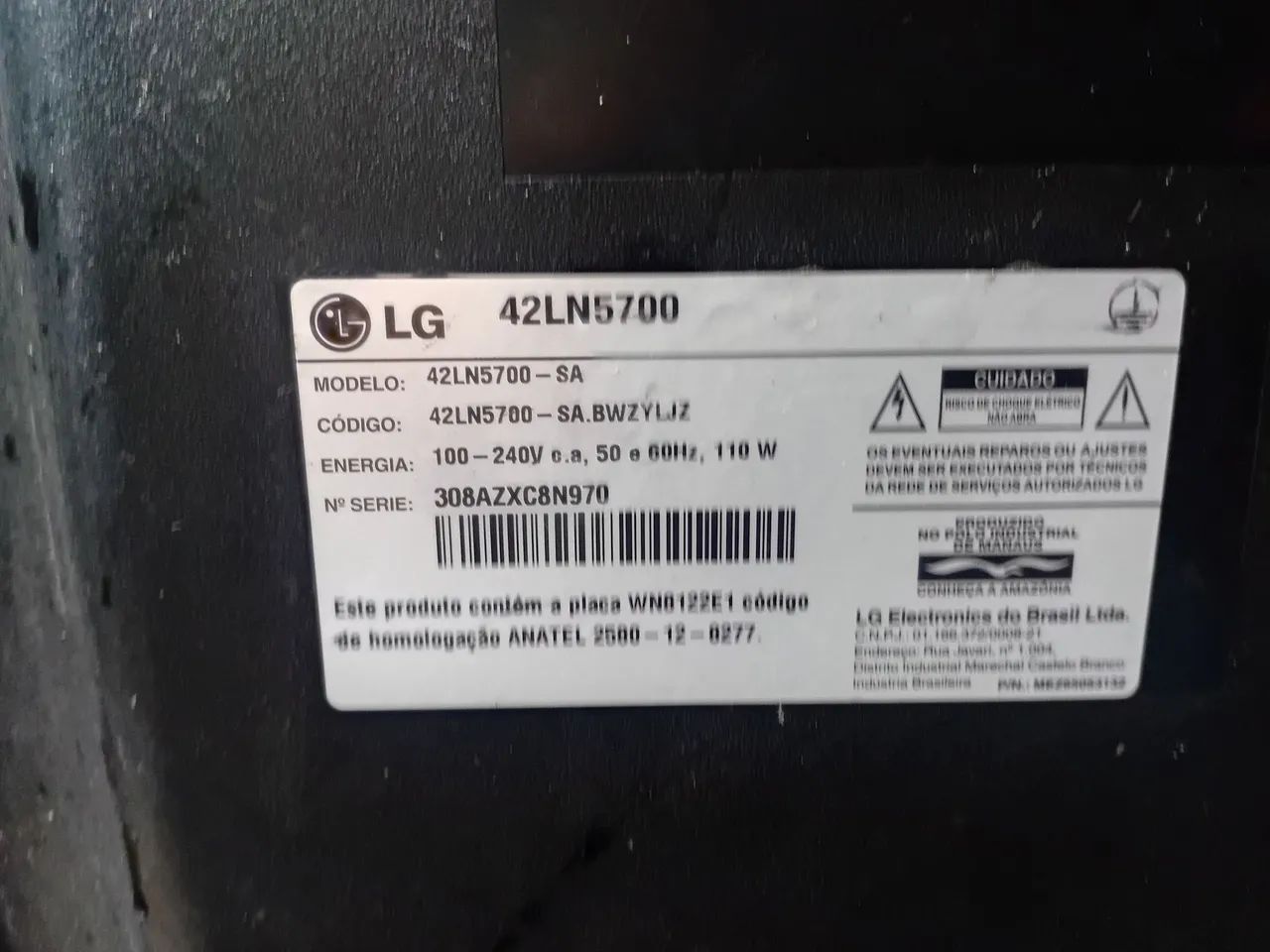 Televisão 42 led não smart - Foto 5