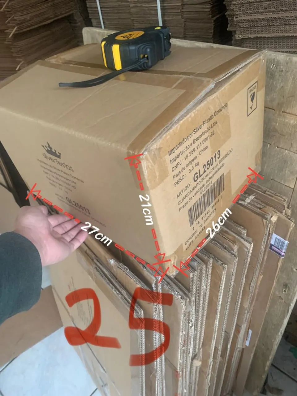Caixas de papelão usadas - Foto 5