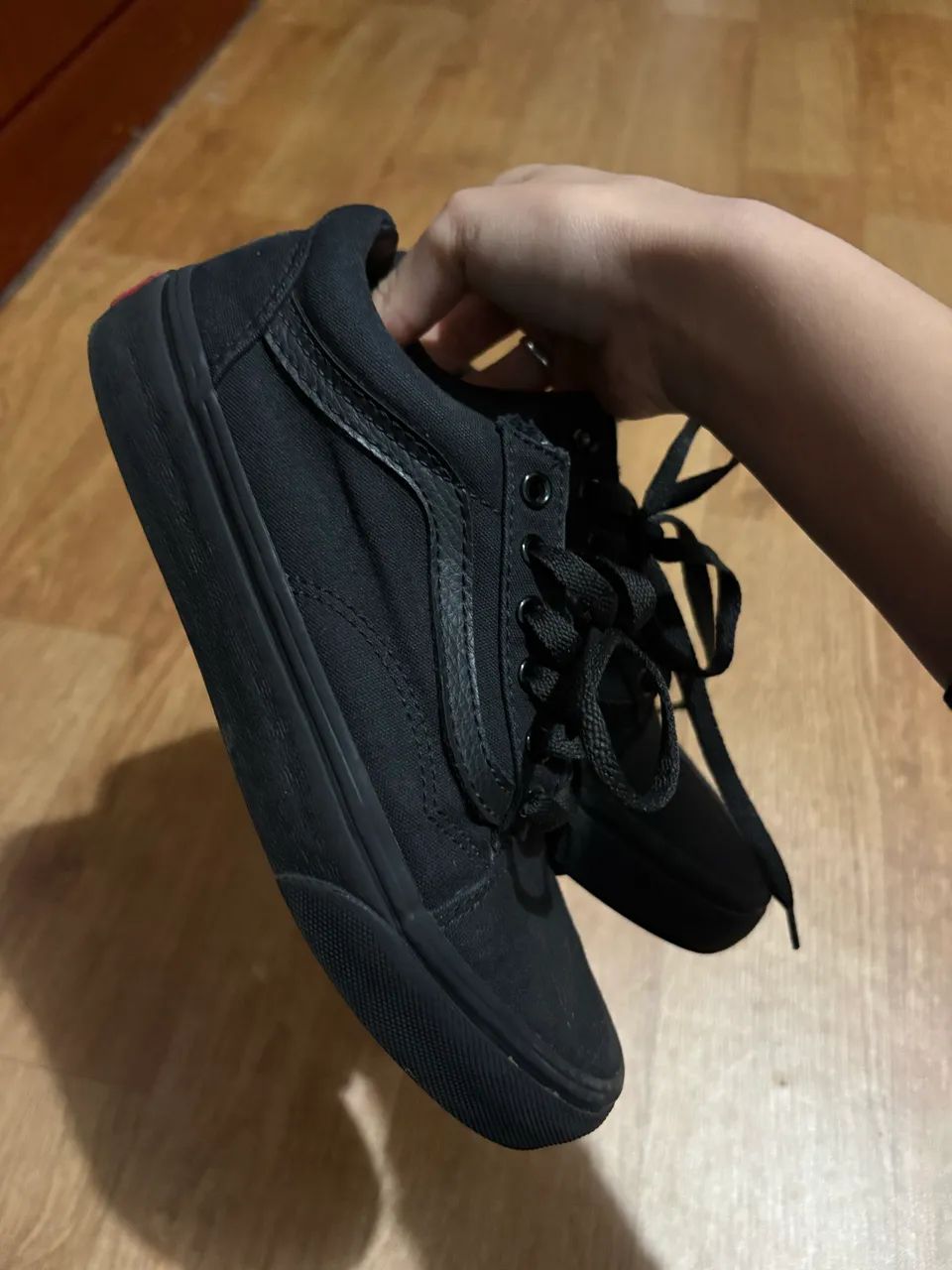 Tenis Vans Old Skool Black Black - Foto 4