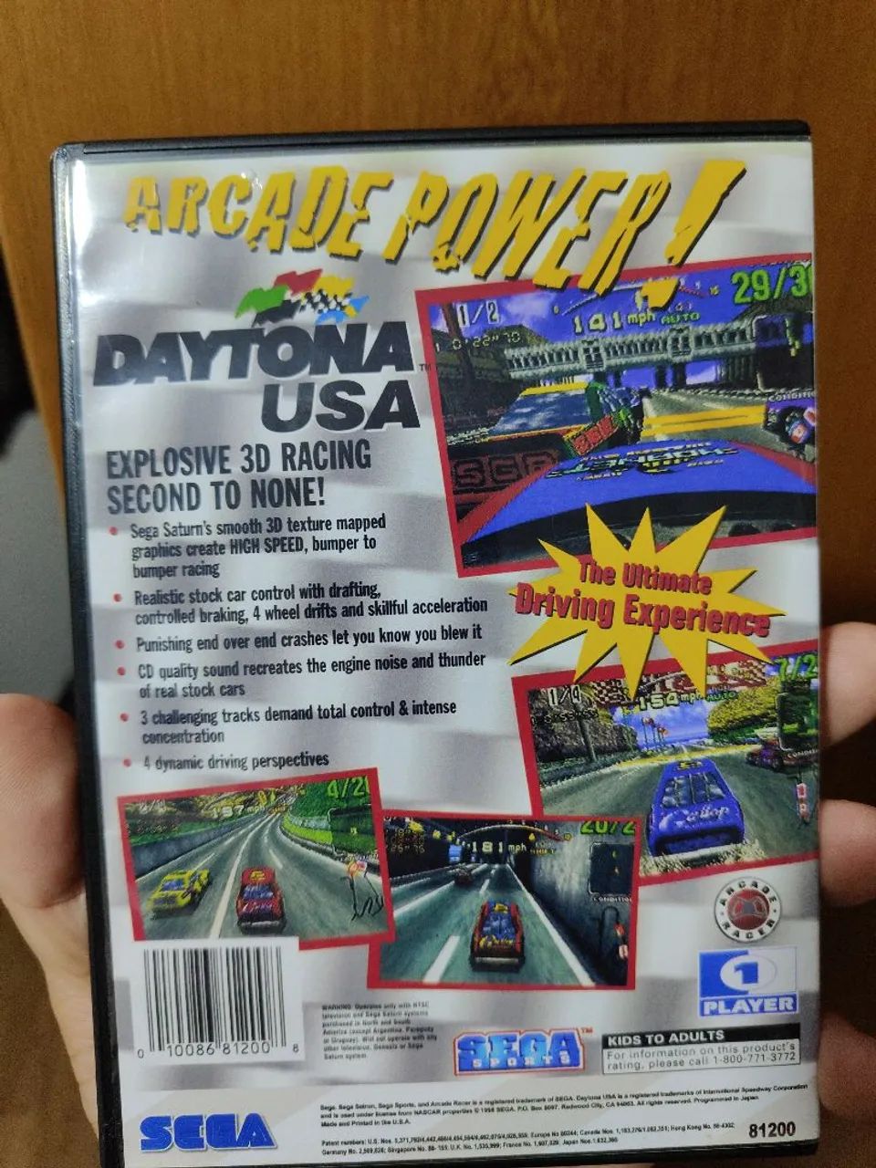 Jogo Daytona Sega Saturn  - Foto 2