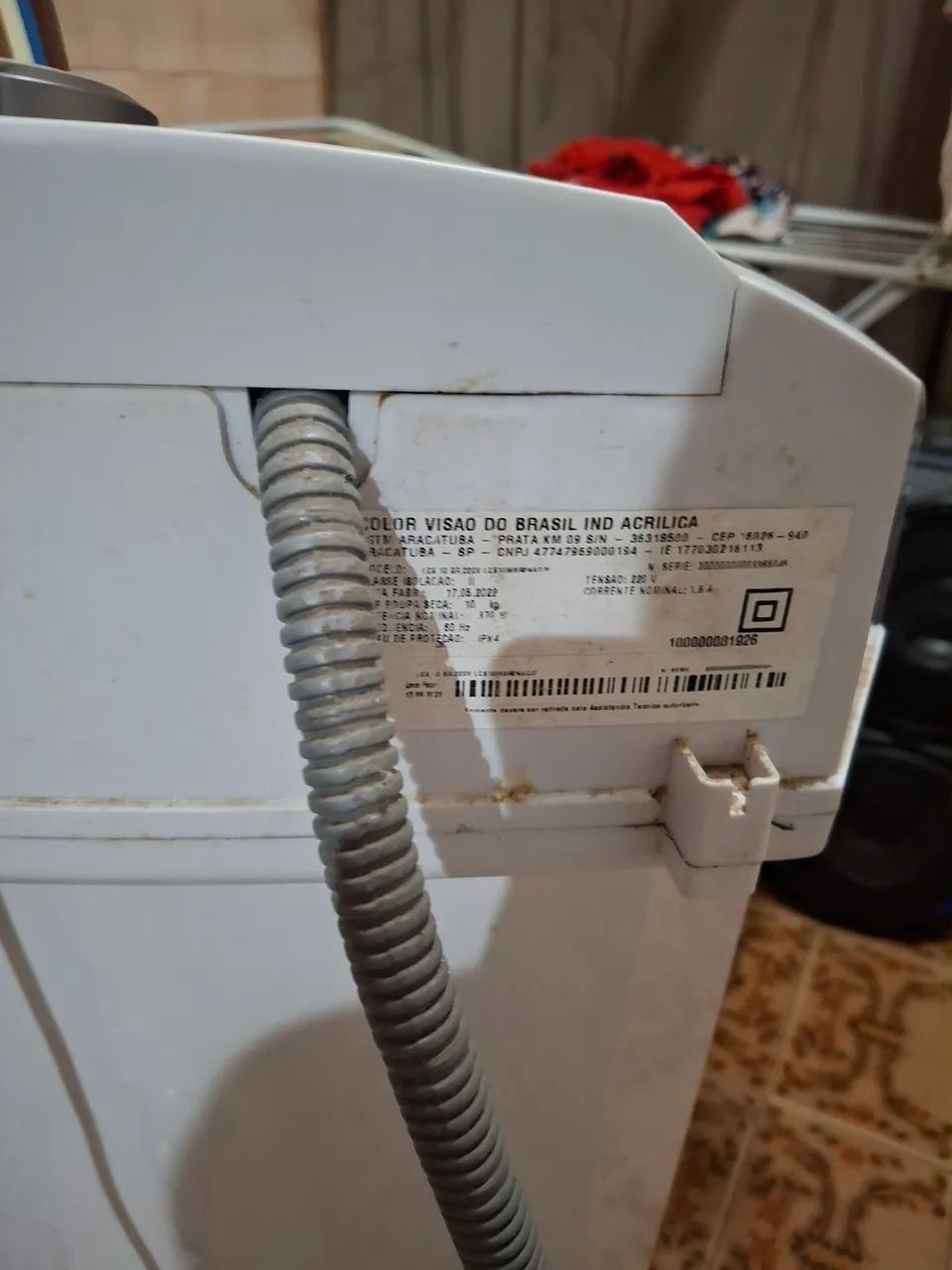 Lavadora tanquinho colormaq de 10kg - Foto 5