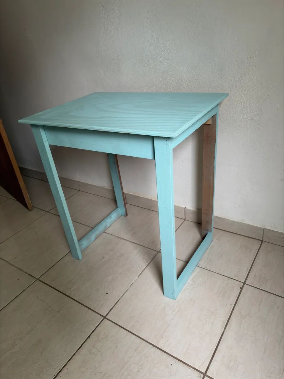 Mesa de estudo de madeira - Foto 2