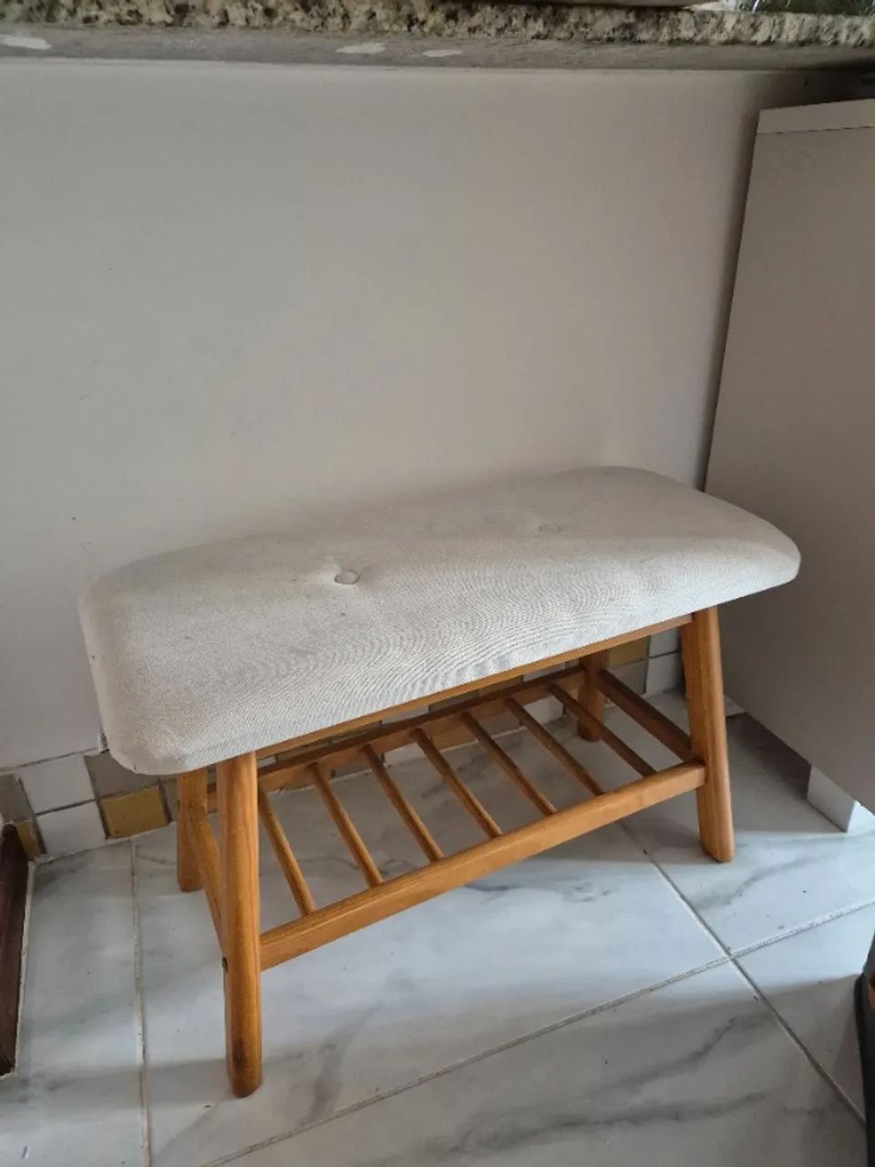 Vendo banco alongado tok stok novinho