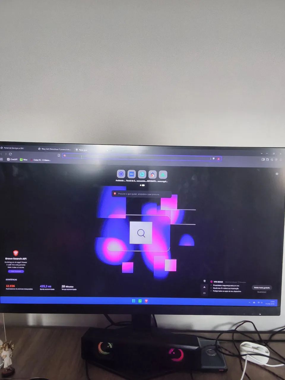 Monitor gamer Aoc 27g4/p