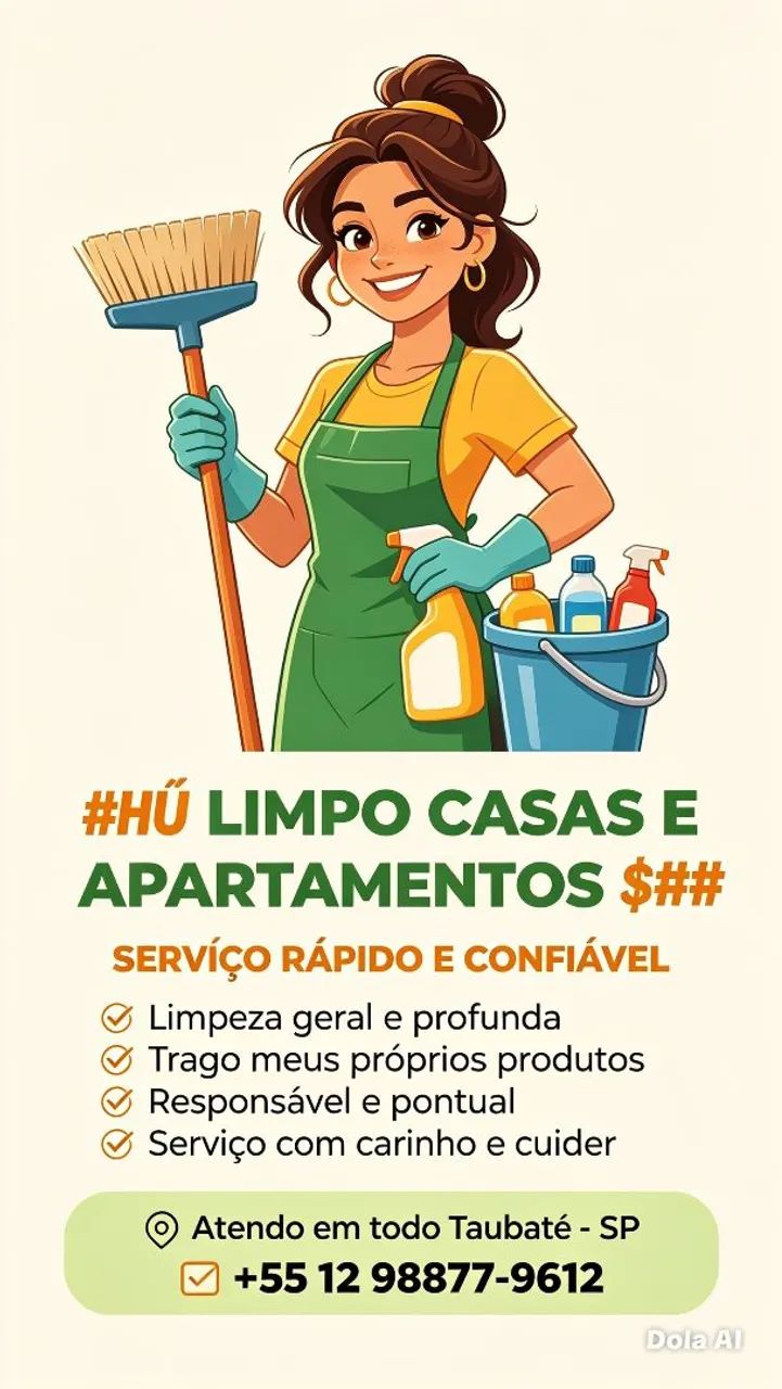 ? SERVIÇOS DOMÉSTICOS COMPLETOS - QUALIDADE E CONFIANÇA