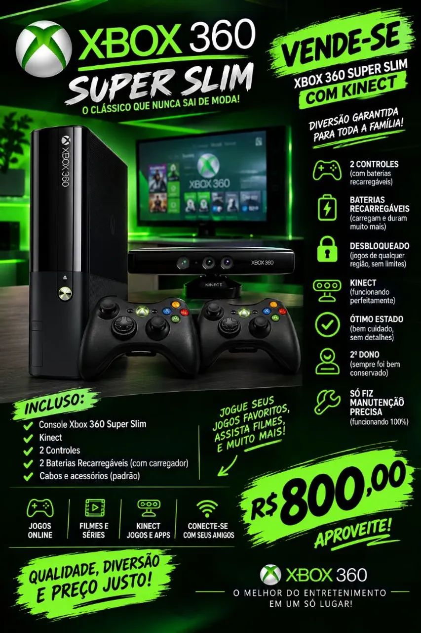 Xbox 360 super slim 