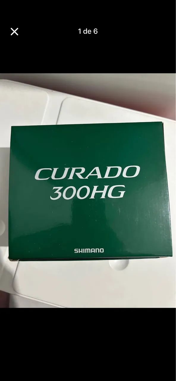 Carretilha Shimano Curado 300 HG (direita) nova - Foto 2