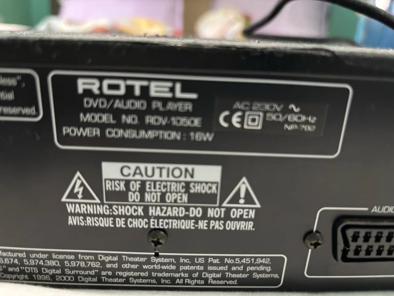 DVD Rotel RDV1050E - Foto 5