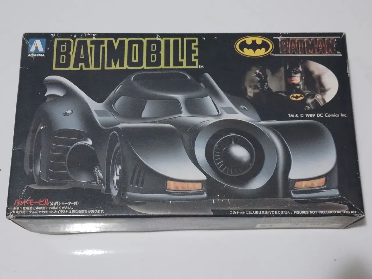 Batmovel Aoshima kit 1/32 carrinho