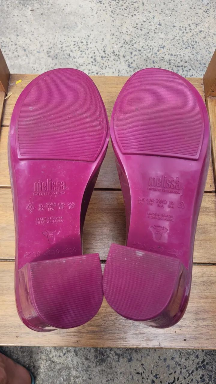 Bota melissa Cor de rosa 39/40 - Foto 3