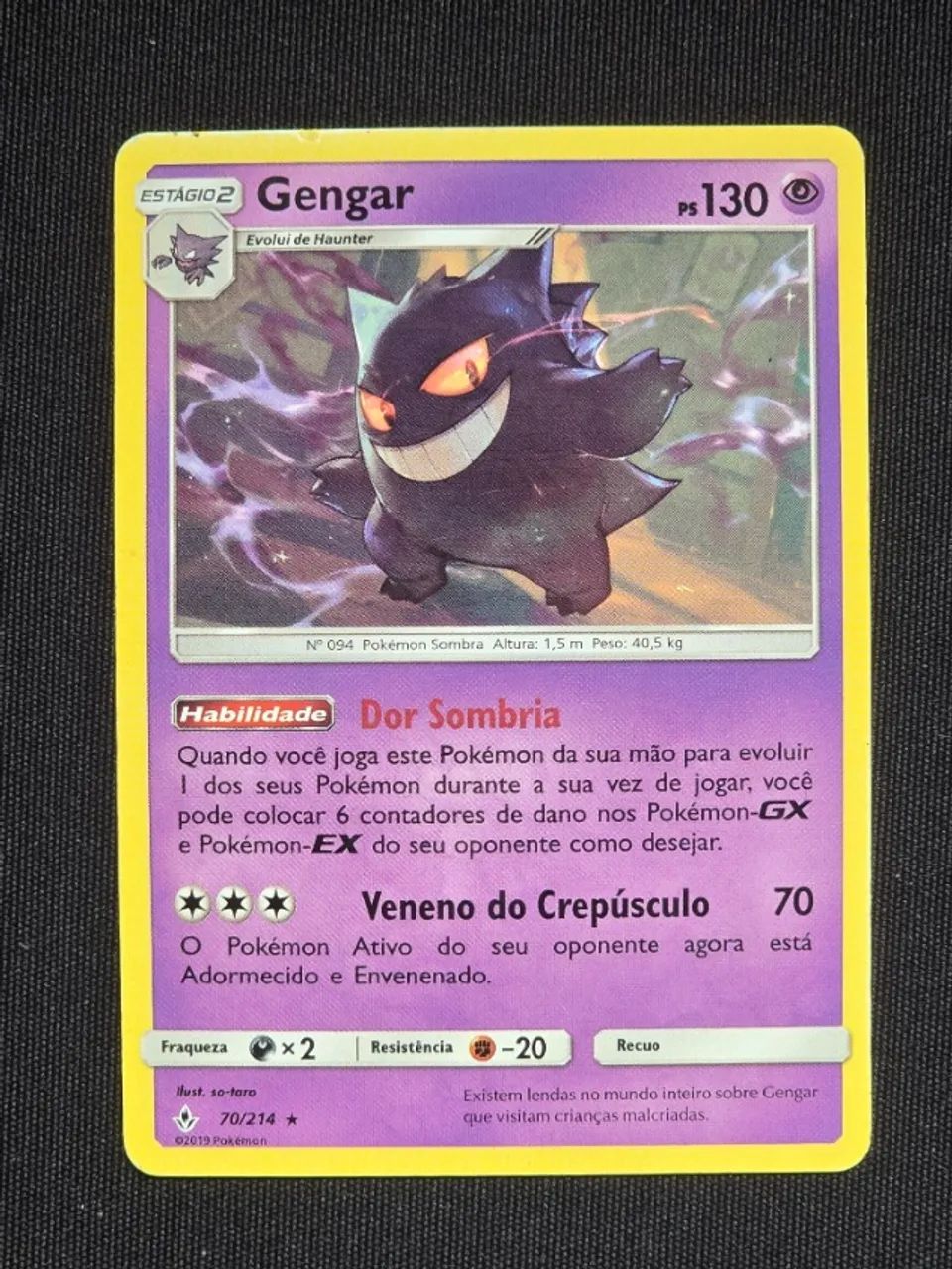 Gengar Vmax, Mega Gengar Ex e mais - Pokemon TCG - Foto 5