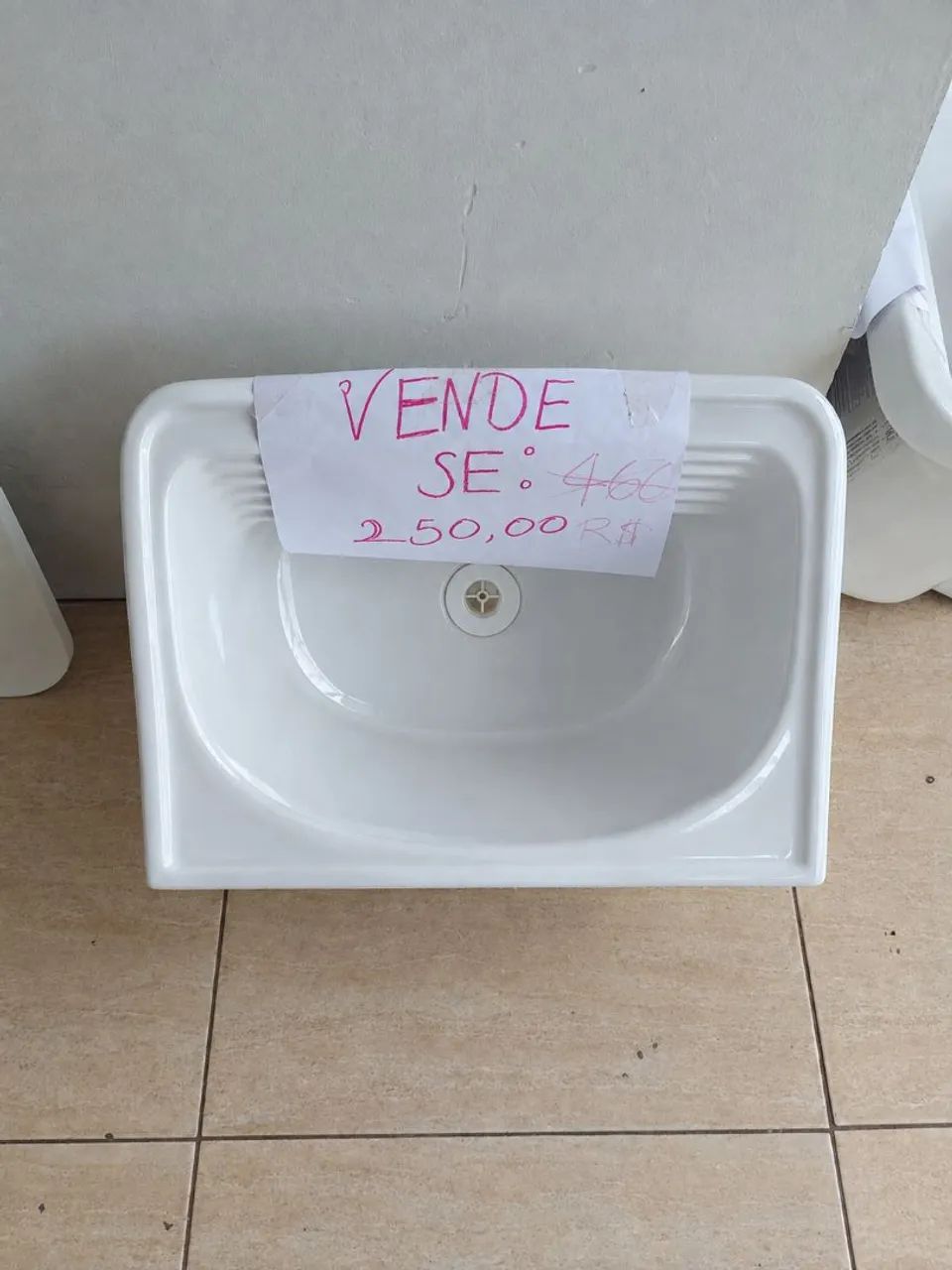 Tanque de louça Deca profundo