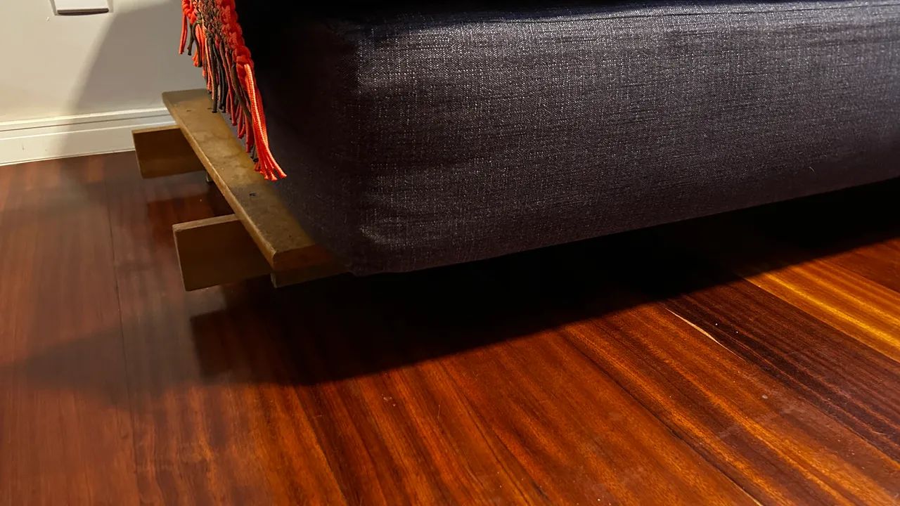 Futon turco com base móvel