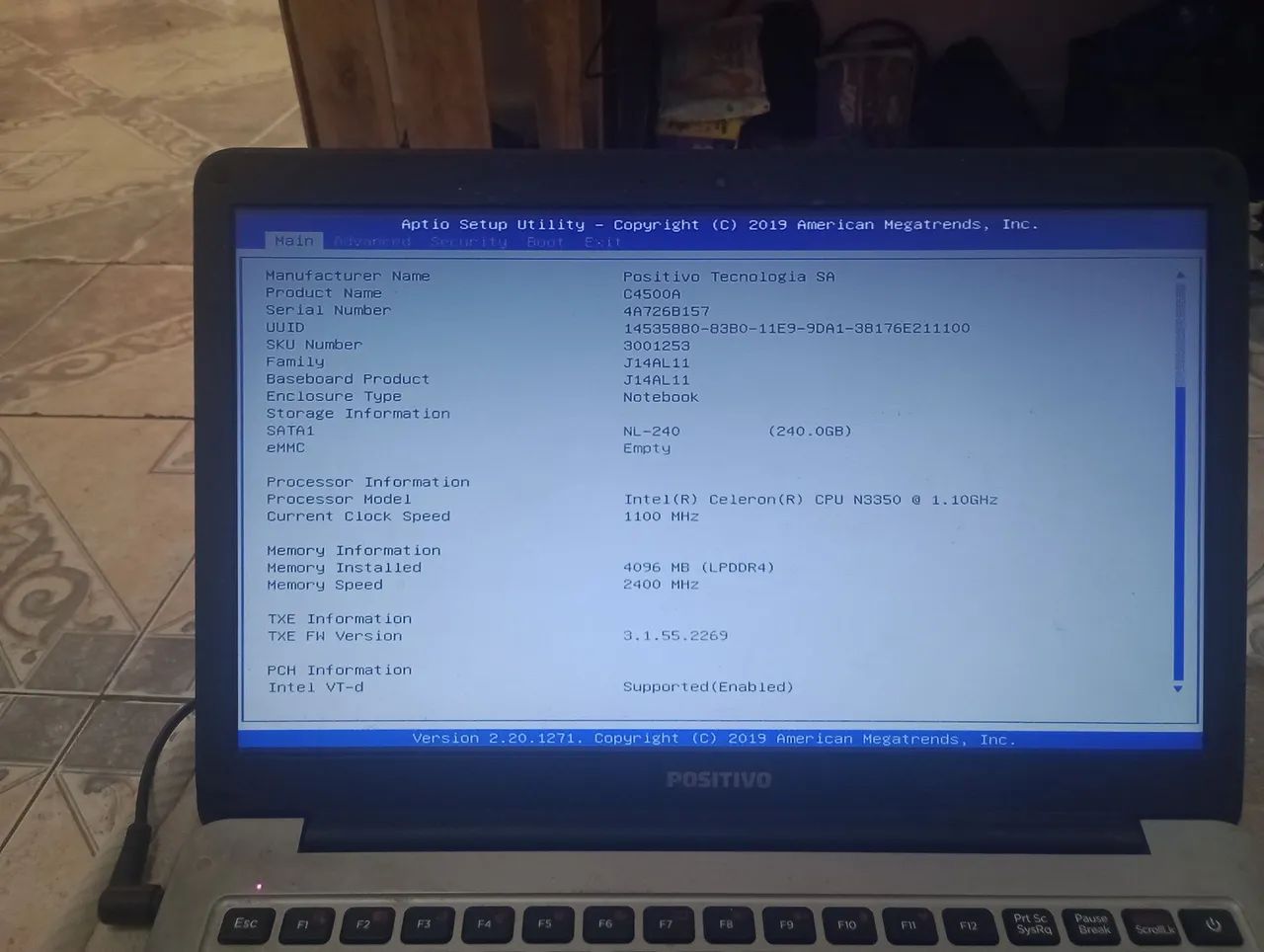 NOTEBOOK COM DEFEITO  - Foto 3