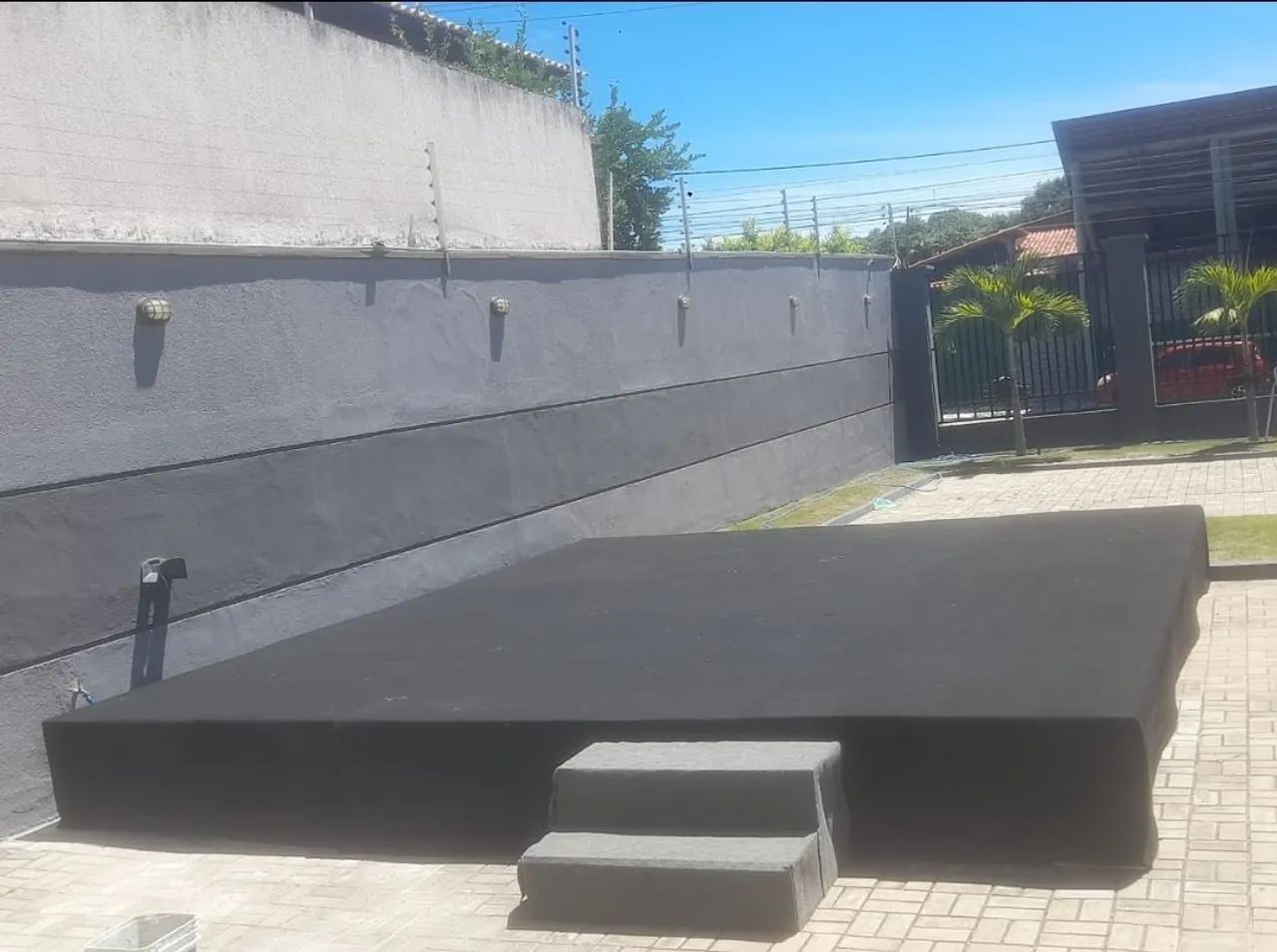Toldo Retrátil, disciplinador, escada para palco - Foto 4