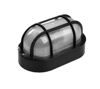 ARANDELA COM GRADE PARA LAMPA E-27 PT 