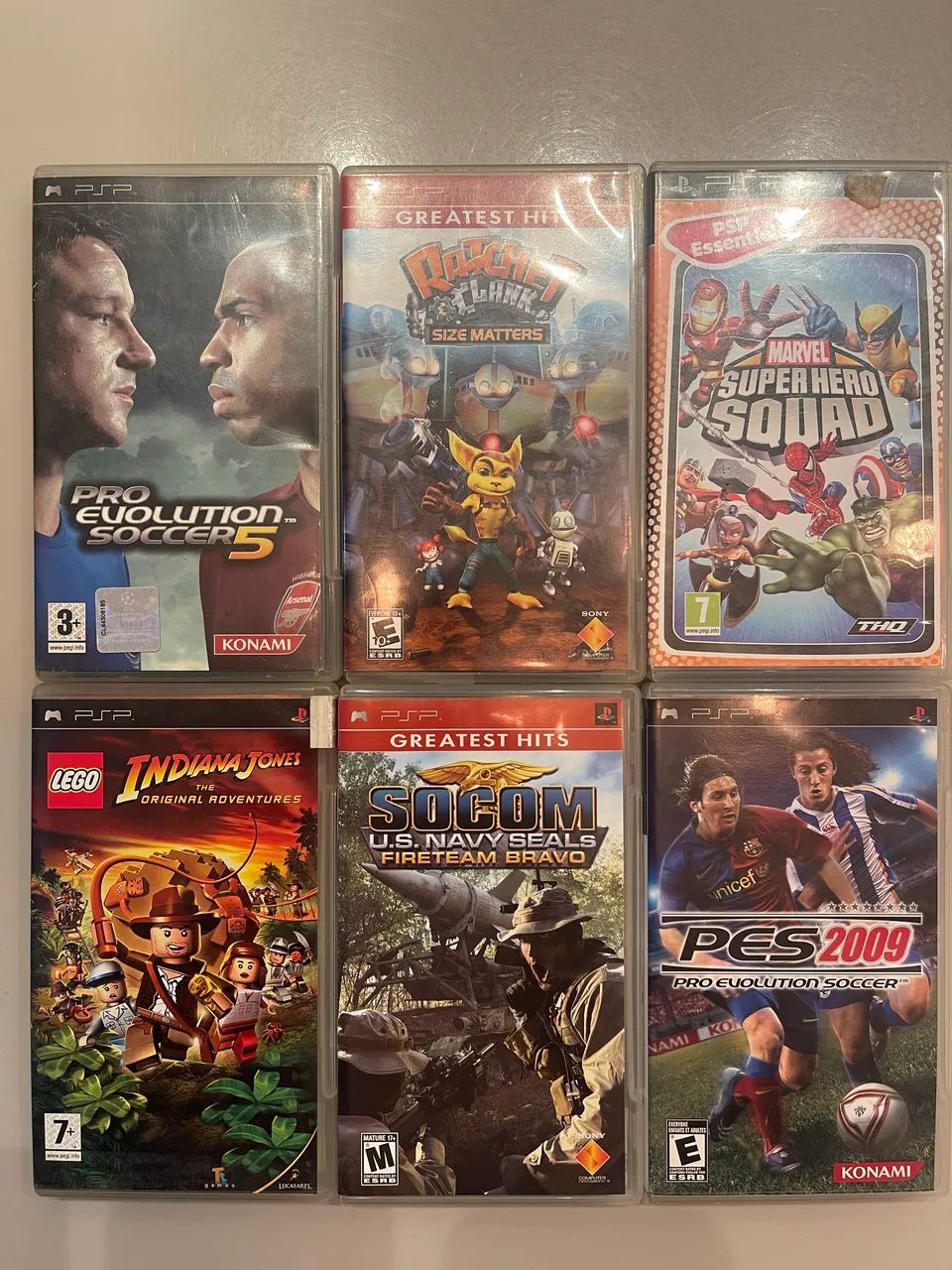 Lote Jogos PSP 