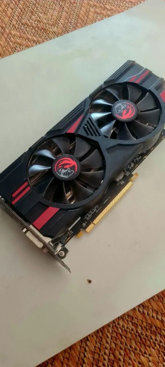 Placa de video ati radeon rx580 256 bits 8gb