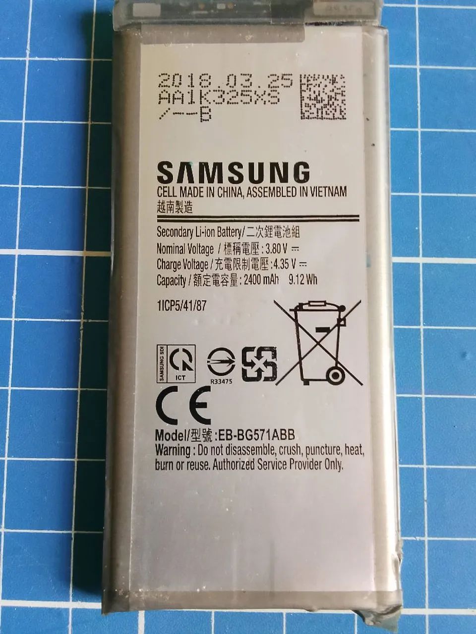 Bateria original j5 prime nova  - Foto 5