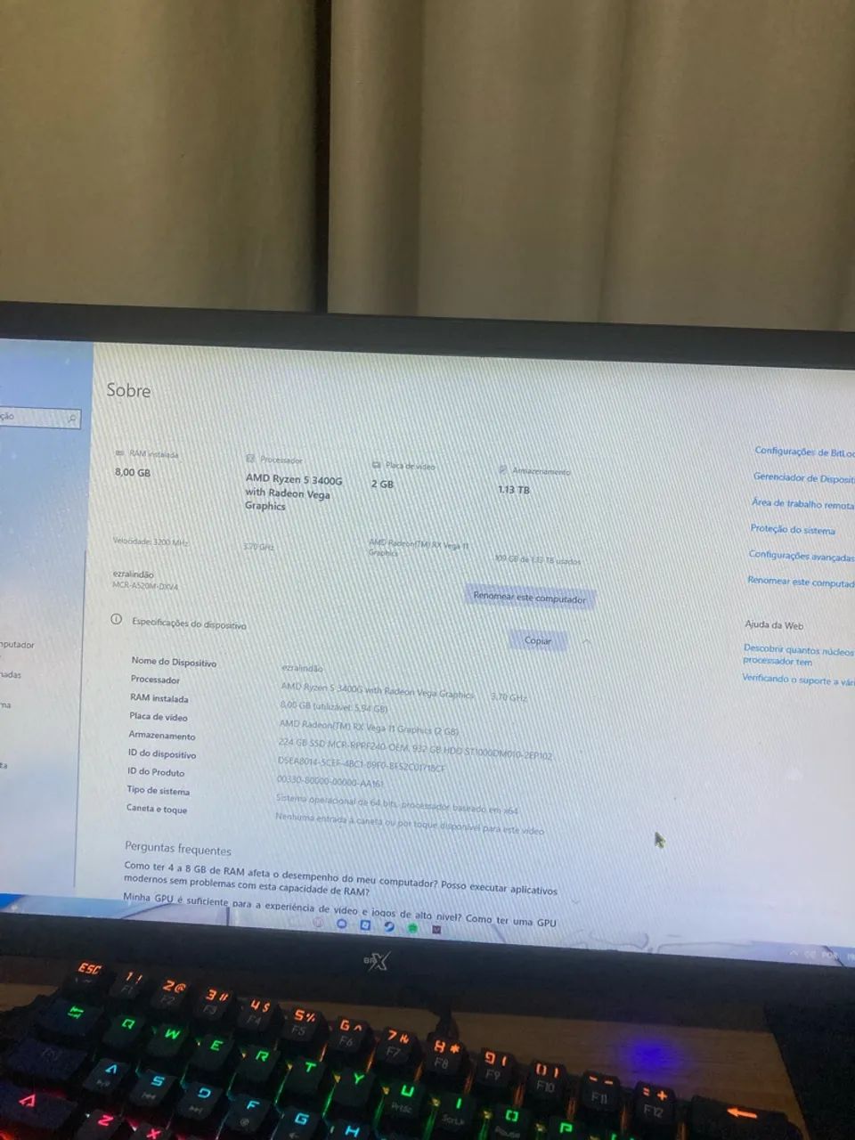 Pc de escritório 