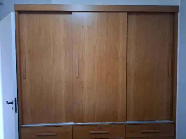 Guarda roupa  casal madeira - Foto 4