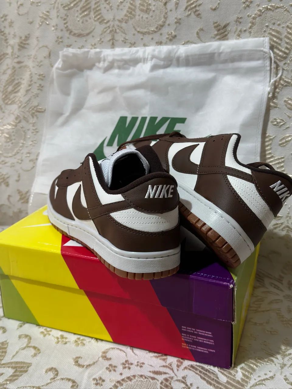 Tênis Nike Dunk Low Cacau - Foto 2