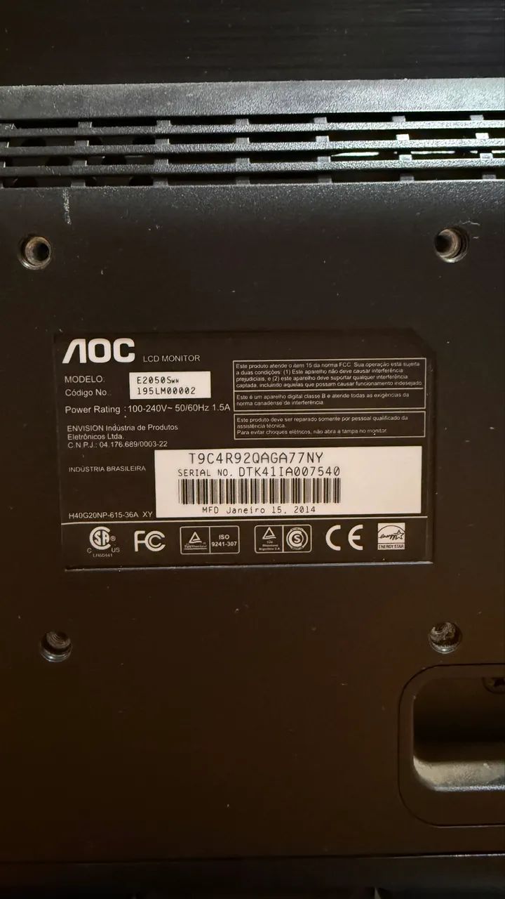 Monitor AOC LCD LED  - Foto 2