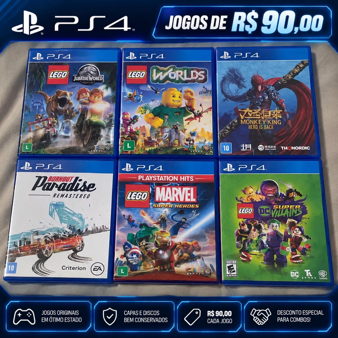 Jogos PS4 - diversos - Foto 4